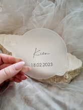 Load image into Gallery viewer, PERSONALISED COASTERS - COLOURED FONT