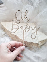 Load image into Gallery viewer, CAKE TOPPER - OH BABY