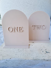 Load image into Gallery viewer, TABLE NUMBERS SIGNS - BOLD