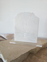Load image into Gallery viewer, STONE TABLE NUMBER - BOLD ACRYLIC