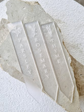 Load image into Gallery viewer, ACRYLIC HERB STAKES - ICON - 20 PACK