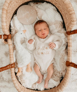 DOUBLE SIDED, HE'S HERE / SHE'S HERE SIGN