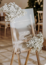 Load image into Gallery viewer, WEDDING WELCOME SIGN - RECTANGLE