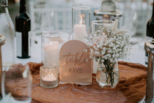 Load image into Gallery viewer, TABLE NUMBERS SIGNS - WRITTEN