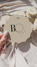 Load and play video in Gallery viewer, PERSONALISED COASTERS - DOUBLE SIDED
