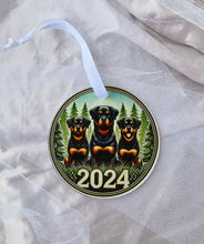 Load image into Gallery viewer, custom Christmas Ornament: Add a personal touch to your holiday decor with our beautifully crafted ornaments. Perfect for family names, special dates, or festive phrases, each ornament is customized to make your Christmas truly unique. Made with high-quality materials, this keepsake is designed to last, becoming a cherished part of your holiday traditions.