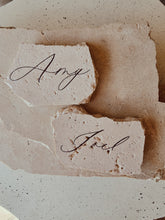 Load image into Gallery viewer, STONE PLACE CARDS