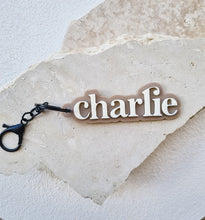 Load image into Gallery viewer, ACRYLIC PERSONALISED KEY TAG - DOUBLE LAYER