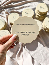 Load image into Gallery viewer, PERSONALISED COASTERS - DOUBLE SIDED