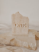 Load image into Gallery viewer, STONE TABLE NUMBERS - ACRYLIC LETTERS