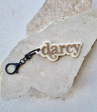 Load image into Gallery viewer, ACRYLIC PERSONALISED KEY TAG - DOUBLE LAYER