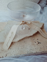 Load image into Gallery viewer, LINEN FABRIC - PLACE CARDS GOLD FONT
