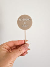 Load image into Gallery viewer, ACRYLIC CUPCAKE TOPPERS