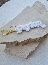 Load image into Gallery viewer, ACRYLIC PERSONALISED KEY TAG - DOUBLE LAYER