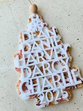 Load image into Gallery viewer, PERSONALISED CHRISTMAS ORNAMENT - CUSTOM BACKGROUND