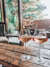 Load image into Gallery viewer, LUXE STEMMED GLASS - ENGRAVED - DESIGN YOUR OWN