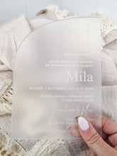Load image into Gallery viewer, ACRYLIC INVITATION