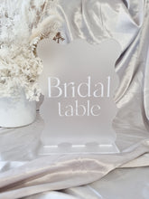 Load image into Gallery viewer, TABLE NUMBER SIGN - WAVY