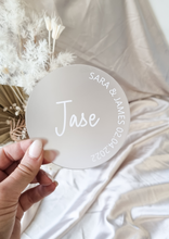Load image into Gallery viewer, PERSONALISED COASTERS - SEMI CIRCLE