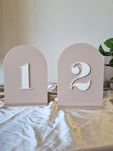 Load image into Gallery viewer, TABLE NUMBERS SIGNS - BOHO