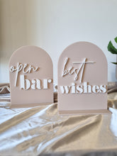 Load image into Gallery viewer, TABLE NUMBERS SIGNS - BOHO WRITTEN