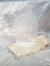 Load image into Gallery viewer, TABLE NUMBERS SIGNS - SLEEK