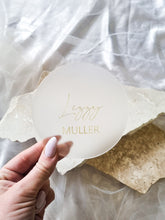 Load image into Gallery viewer, PERSONALISED COASTERS - COLOURED FONT