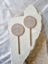 Load image into Gallery viewer, ACRYLIC CUPCAKE TOPPERS