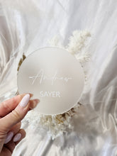 Load image into Gallery viewer, PERSONALISED COASTERS - SEMI CIRCLE