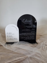 Load image into Gallery viewer, BAR MENU - DOUBLE ARCH