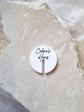 Load image into Gallery viewer, ACRYLIC DRINK STIR STICKS - COLOURED FONT