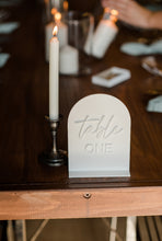Load image into Gallery viewer, TABLE NUMBERS SIGNS - WRITTEN