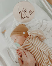 Load image into Gallery viewer, DOUBLE SIDED, HE'S HERE / SHE'S HERE SIGN