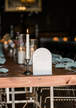 Load image into Gallery viewer, TABLE NUMBERS SIGNS - WRITTEN