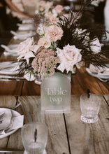 Load image into Gallery viewer, TABLE NUMBERS SIGNS - SLEEK