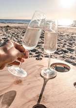 Load image into Gallery viewer, CHAMPAGNE GLASS - ENGRAVED
