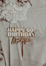 Load image into Gallery viewer, CAKE TOPPER - DOUBLE LAYER
