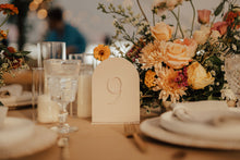 Load image into Gallery viewer, TABLE NUMBERS SIGNS - SERIF
