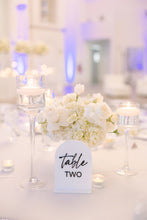 Load image into Gallery viewer, TABLE NUMBERS SIGNS - WRITTEN