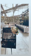 Load image into Gallery viewer, WEDDING WELCOME SIGN - RECTANGLE