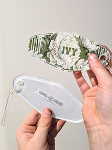 IN BLOOM BAG TAG - PERSONALISED