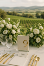 Load image into Gallery viewer, STONE TABLE NUMBER - ACRYLIC NUMBER
