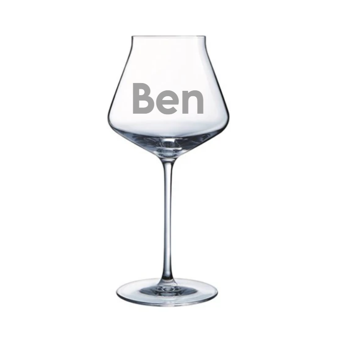 LUXE STEMMED GLASS - ENGRAVED - DESIGN YOUR OWN