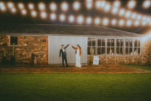 WEDDING WELCOME SIGN - HALF ARCH