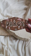 Load and play video in Gallery viewer, COWGIRL BAG TAG - PERSONALISED
