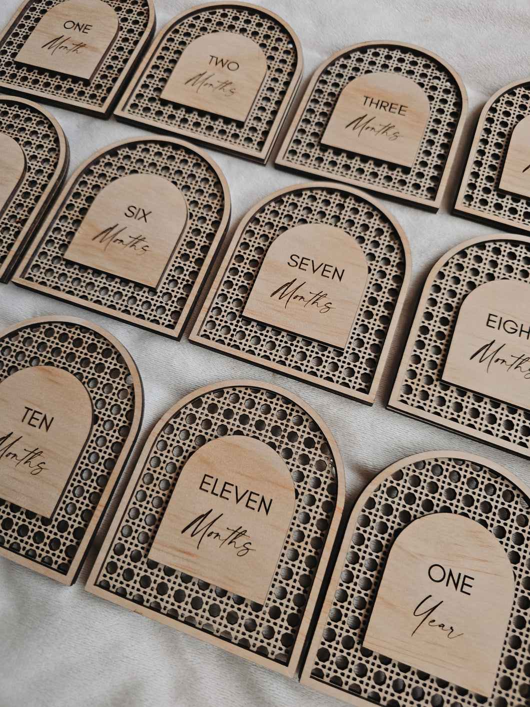 MONTHLY MILESTONE SET - RATTAN