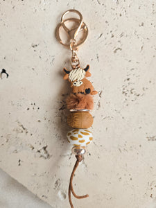 KEYCHAIN - HIGHLAND COW