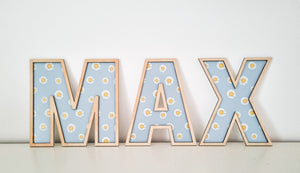 PERSONALISED WALL LETTERS