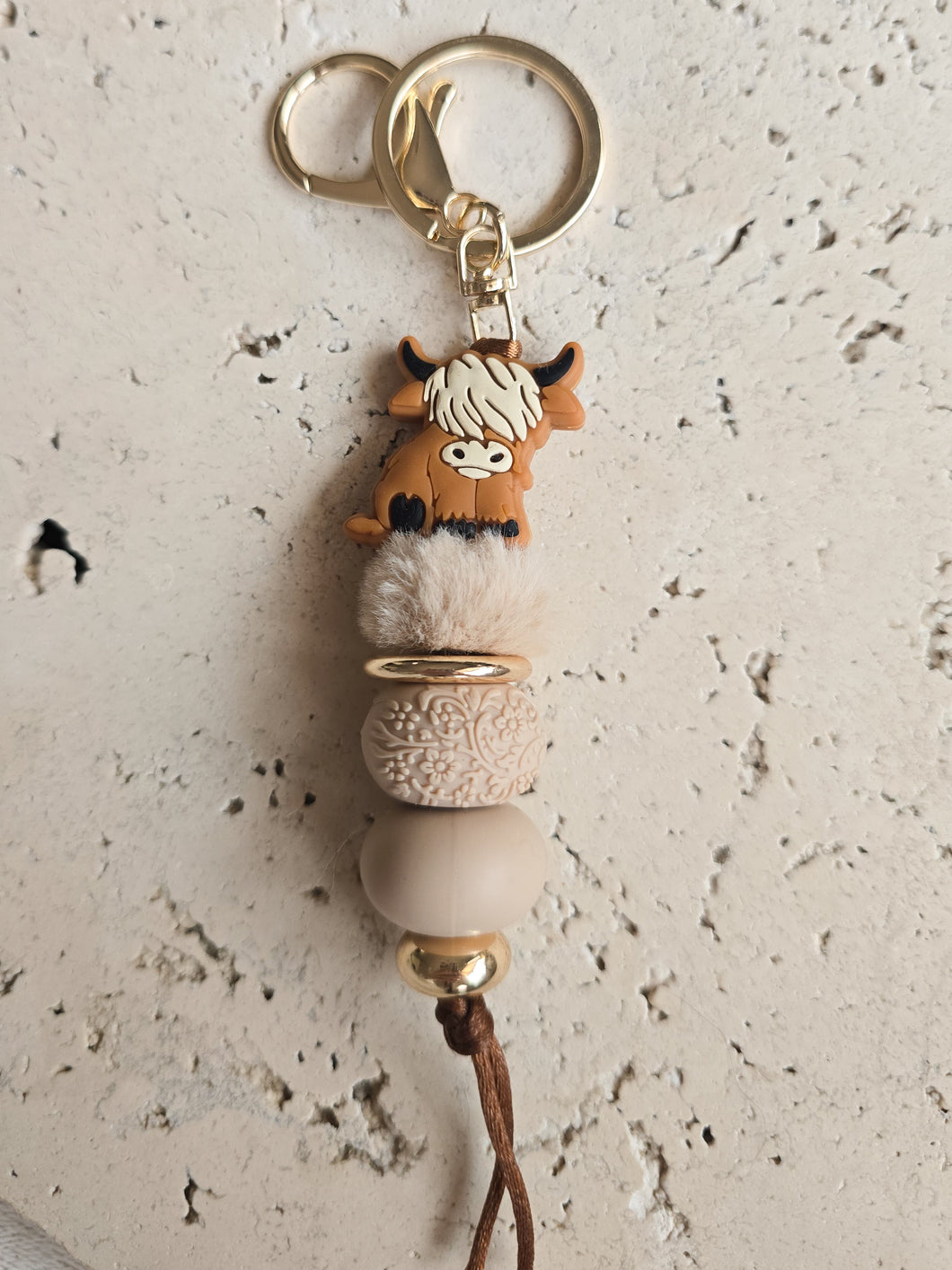 KEYCHAIN - HIGHLAND COW