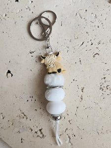 KEYCHAIN - HIGHLAND COW